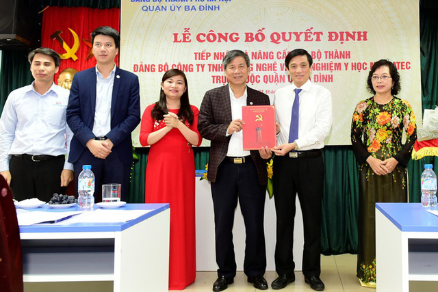 Đồng chí Nguyễn Thị Kim Len - Bí thư Đảng bộ MEDLATEC.