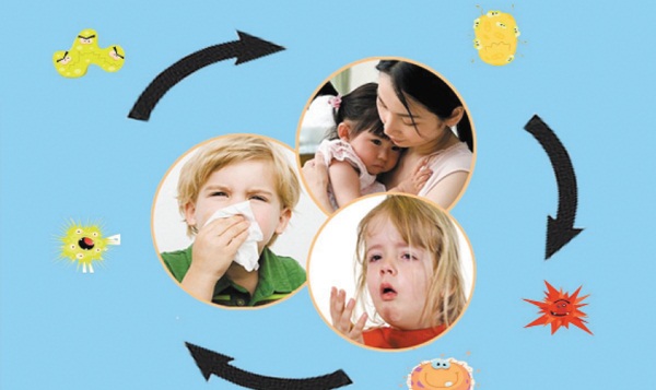 Trẻ có thể mắc nhiều bệnh ở mọi thời điểm trong năm.