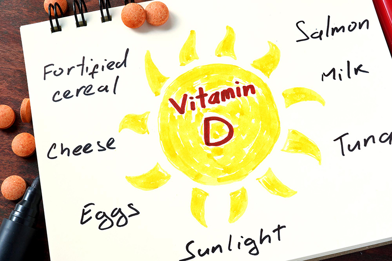 Có thể bổ sung cho cơ thể thông qua thực phẩm có chứa hàm lượng Vitamin D cao