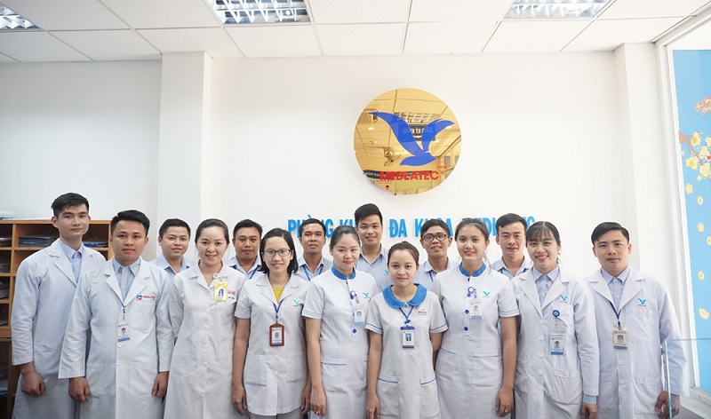 đội ngũ nhân viên tại MEDLATEC Hồ Chí Minh
