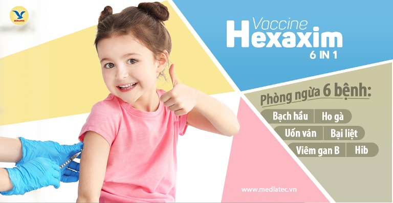 Vaccine Hexaxim (vaccine 6 trong 1 đã có mặt tại Medlatec