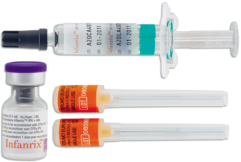 Các loại vắc xin 6 in 1 phổ biến hiện nay là Infanrix và Hexaxim