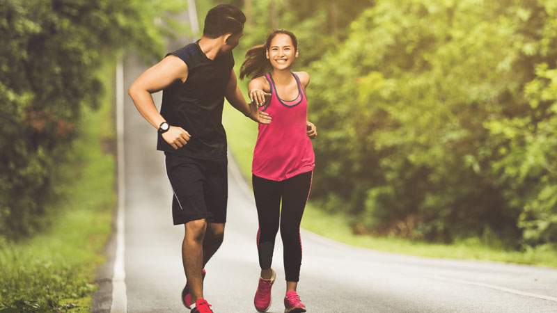 Luyện tập thể thao giúp cơ thể khỏe mạnh và giảm tình trạng béo phì.