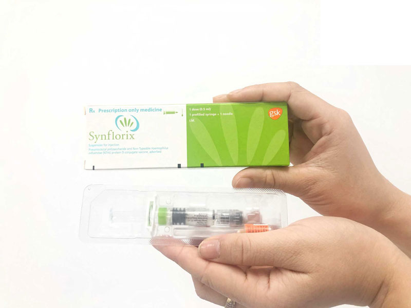 Vắc xin Synflorix hỗ trợ phòng chống phế cầu khuẩn