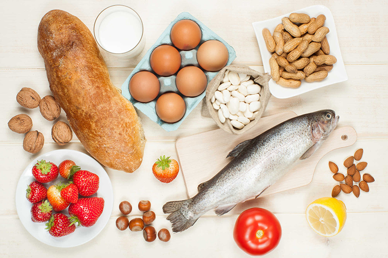 Một số protein đặc biệt trong thức ăn có thể gây hiện tượng dị ứng