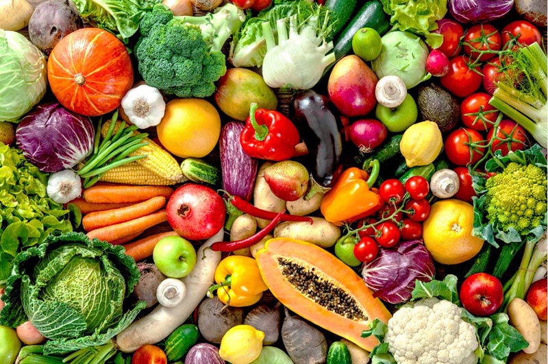 Hãy bổ sung nhiều rau củ quả vào thực đơn hàng ngày