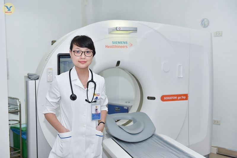 Máy chụp CT hiện đại bậc nhất của hãng Siemens được trang bị tại Bệnh viện Đa khoa MEDLATEC