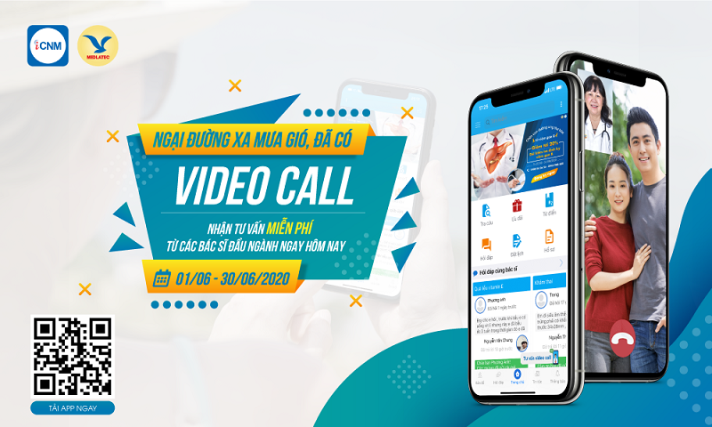 Để đặt lịch hẹn tư vấn sức khỏe từ xa qua video miễn phí với các bác sĩ chuyên khoa tại MEDLATEC, mời quý vị tải app iCNM tại đây: icnm.vn/app.