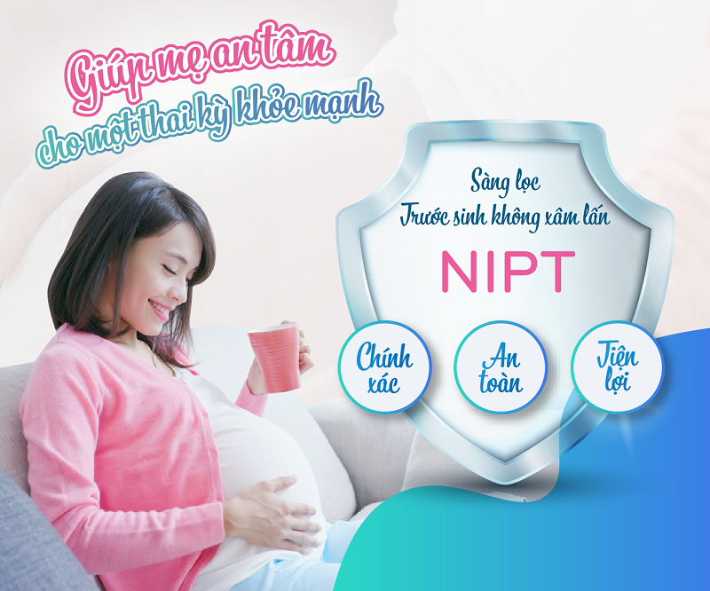Xét nghiệm NIPT giúp mẹ bầu phát hiện sớm dị tật thai nhi ngay từ tuần thứ 10.