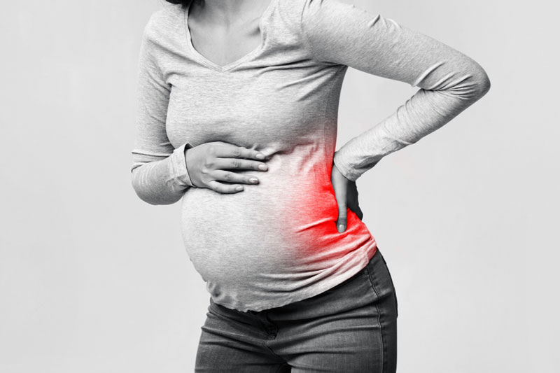 đau lưng khi mang thai thường xảy ra trong 3 giai đoạn chính của thai kỳ