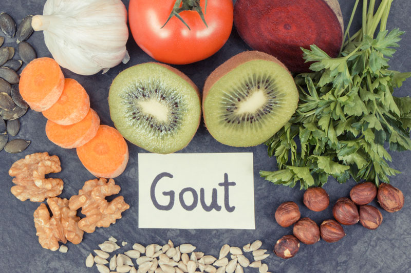 Chế độ dinh dưỡng có ảnh hưởng đến yếu tố gây ra gout thế nên cần xây dựng bữa ăn hợp lý