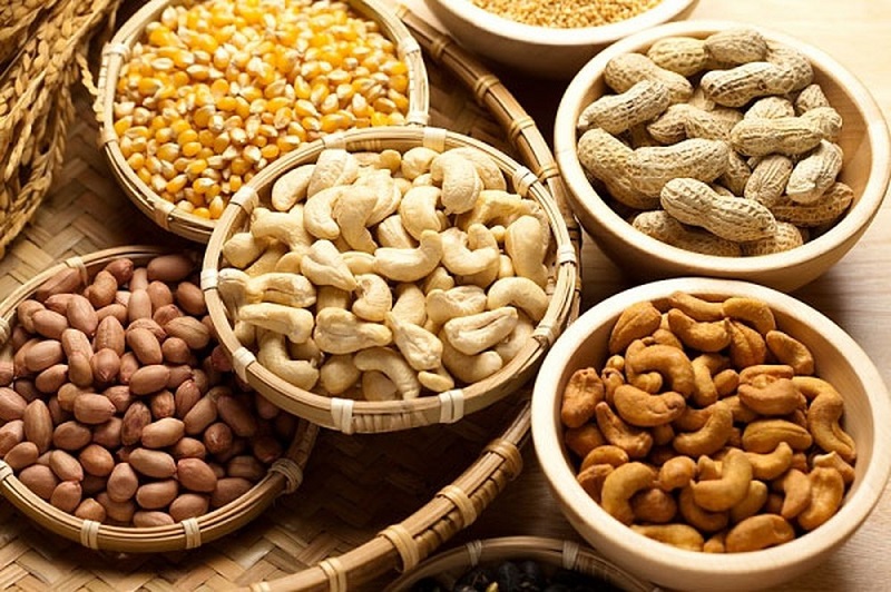 Các loại hạt là nguồn bổ sung sắt và chất dinh dưỡng rất tốt cho người bị thiếu máu