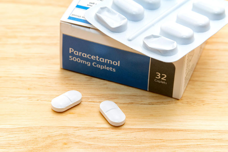 Paracetamol là dạng hoạt chất được dùng để hạ sốt và giảm đau rất hiệu quả