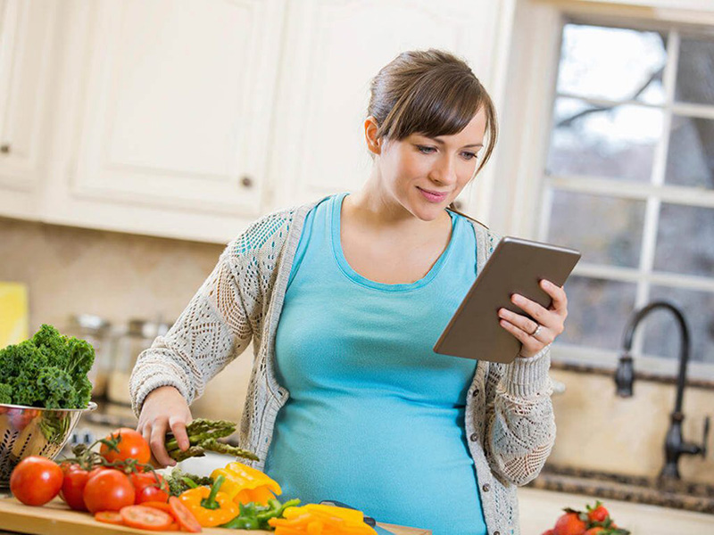 Chế độ ăn lành mạnh giúp mẹ bầu có một thai kỳ ổn định