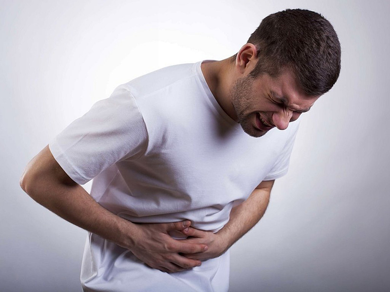 Niêm mạc dạ dày bị tổn thương khiến bệnh nhân thường xuyên bị đau bụng