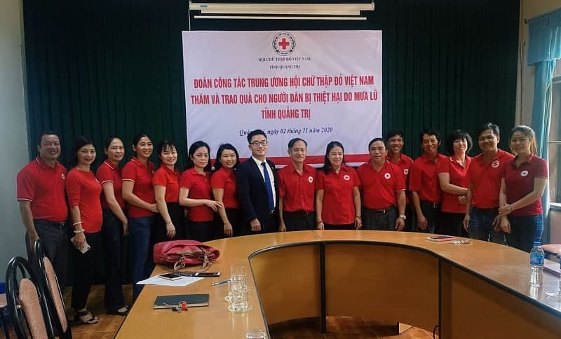 Hội Chữ thập đỏ Việt Nam trao số tiền ủng hộ của MED GROUP tới hỗ trợ tỉnh Quảng Trị