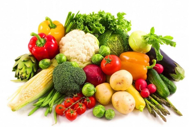 Rau xanh và trái cây rất tốt cho sức khỏe