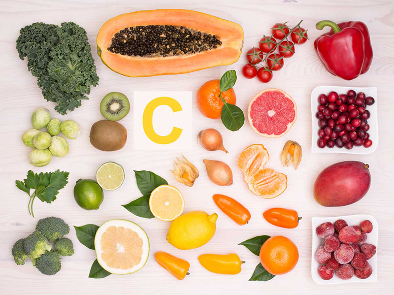 Cung cấp các thực phẩm giàu vitamin C rất có lợi đối với sức khỏe