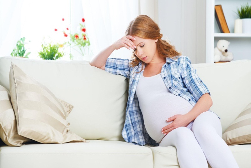 Phụ nữ mang thai rất nhạy cảm và dễ bị stress