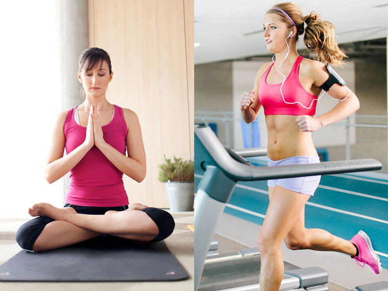 Gym và Yoga đều có lợi cho sức khỏe