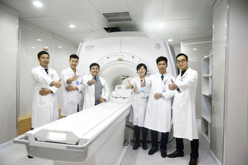 Máy chụp hình MRI tại cơ sở 2 của bệnh viện - PKĐK MEDLATEC Trích Sài - 99 Trích Sài, Tây Hồ, Hà Nội