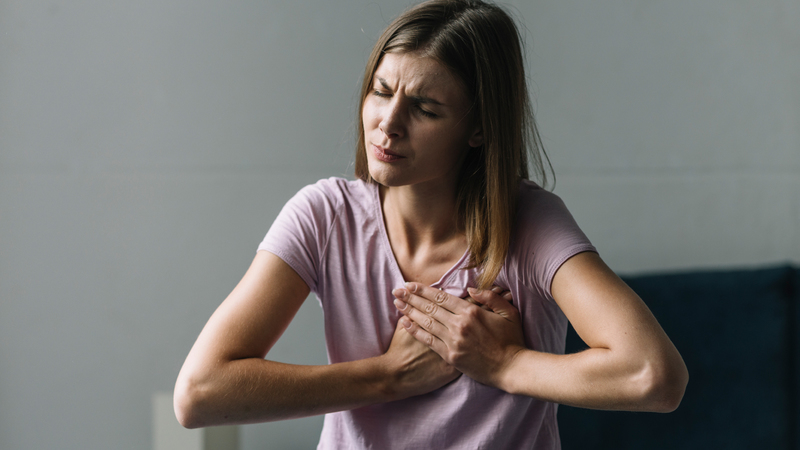  Nhồi máu cơ tim có thể khiến bệnh nhân khó thở 