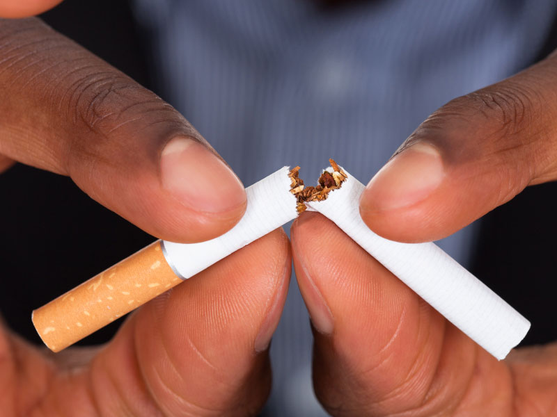 Bỏ thói quen hút thuốc lá để ngăn ngừa bệnh