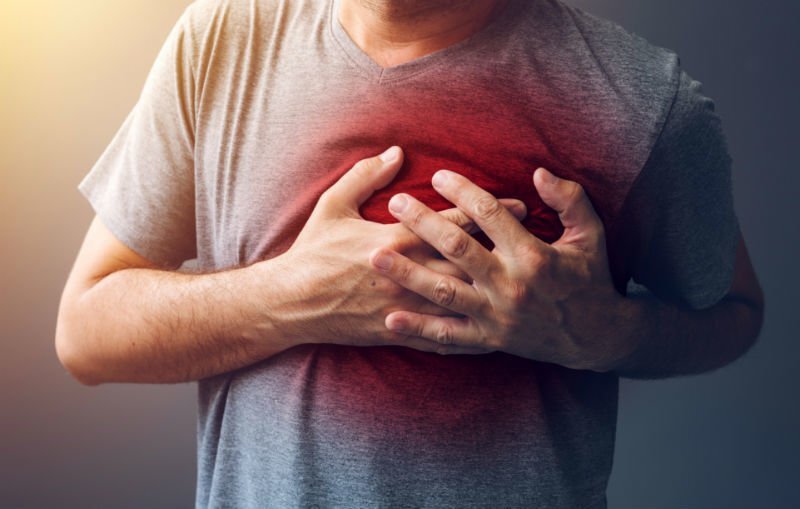 Đau tức ngực là triệu chứng suy tim mất bù điển hình