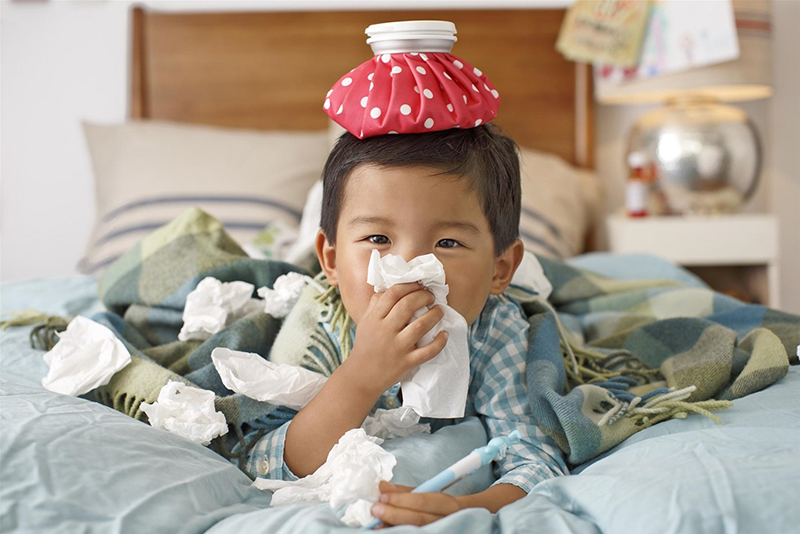 Cảm lạnh có thể tái phát liên tục ở một người, đặc biệt là trẻ em do hệ miễn dịch chưa hoàn thiện