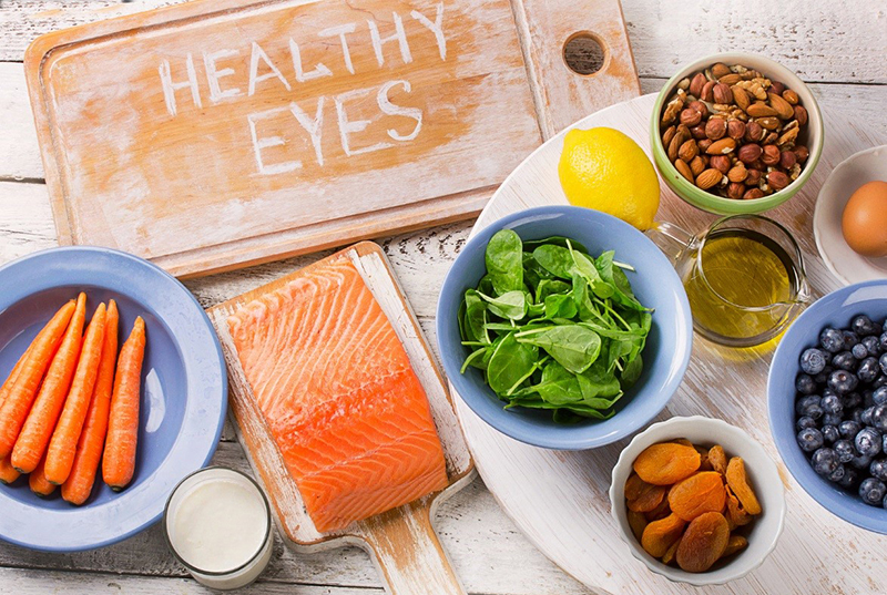 Chế độ dinh dưỡng cho đôi mắt khỏe mạnh 