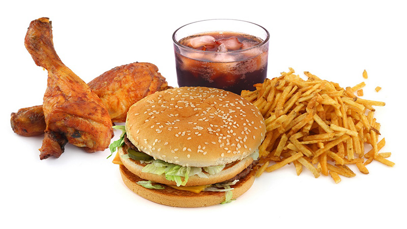 Thức ăn nhanh là những loại thực phẩm chứa một lượng lớn đường và chất béo no