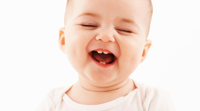 Trẻ mọc răng có thể bị sốt nhẹ