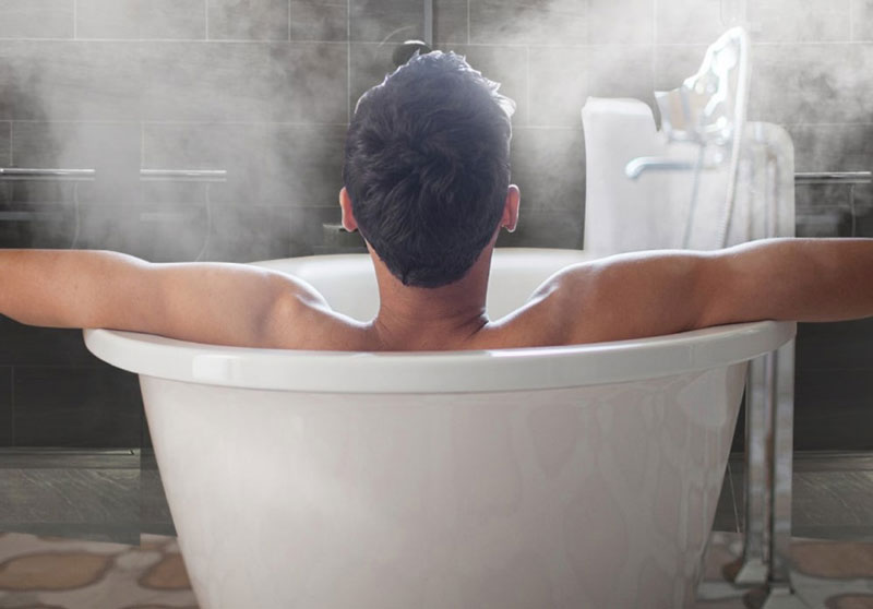 Nếu tắm nước nóng 1 tiếng rưỡi trước khi ngủ giúp chất lượng giấc ngủ được cải thiện đáng kể