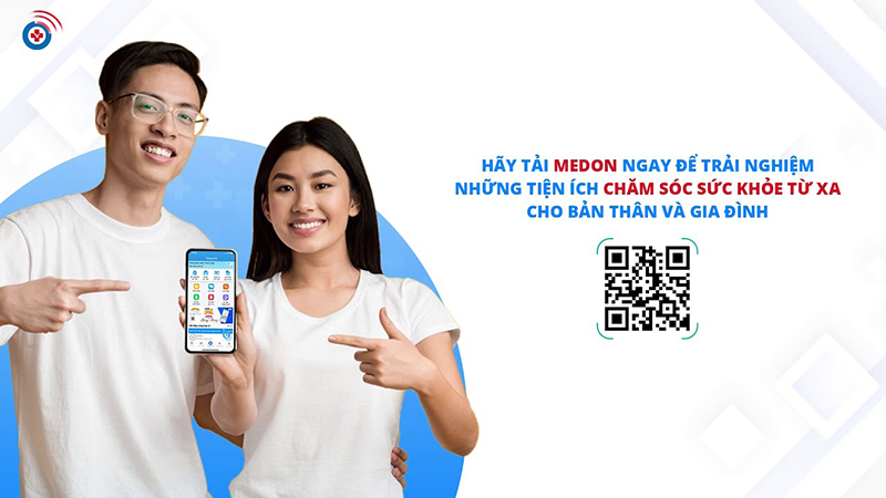 Thông qua các bước đơn giản, bạn có thể cài đặt ứng dụng MedON từ App Store hoặc Google Play