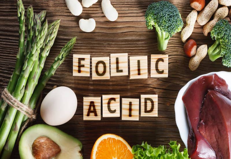 Acid folic có trong rất nhiều loại thực phẩm bổ dưỡng