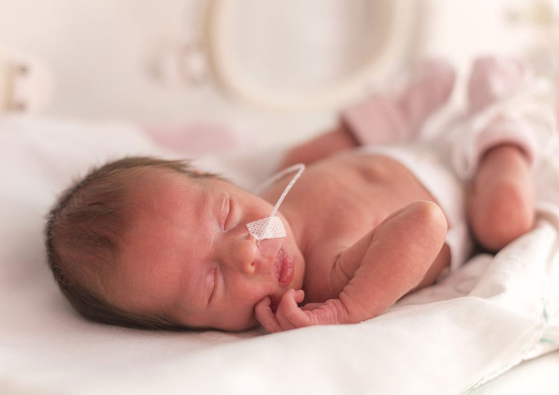 Suy hô hấp thường xảy ra ở trẻ sinh non