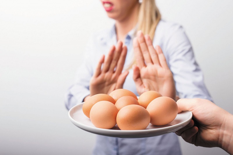 Trứng gà là một trong các loại thực phẩm có thể gây dị ứng