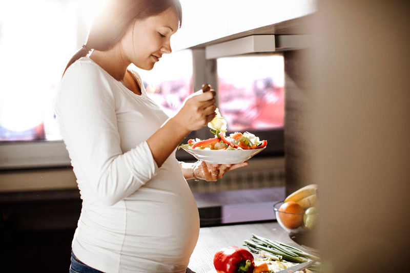 Chế độ dinh dưỡng thiếu kẽm sẽ ảnh hưởng tới sức khỏe mẹ bầu