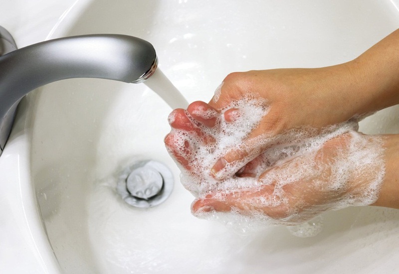 Rửa tay sạch sẽ để phòng ngừa bệnh