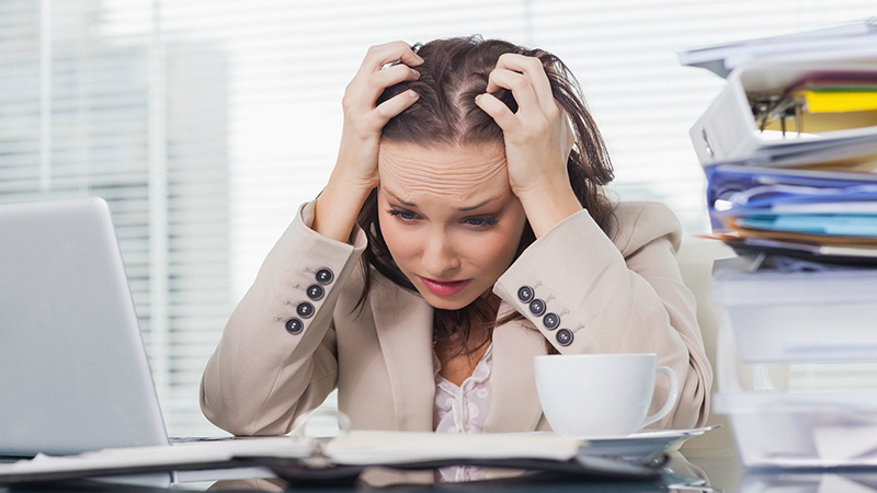 Nữ giới kinh nguyệt ít có thể gây nên bởi tình trạng căng thẳng, stress kéo dài