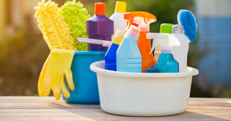 Sản phẩm tẩy rửa chứa nhiều chất hóa học có ảnh hưởng xấu tới sức khỏe
