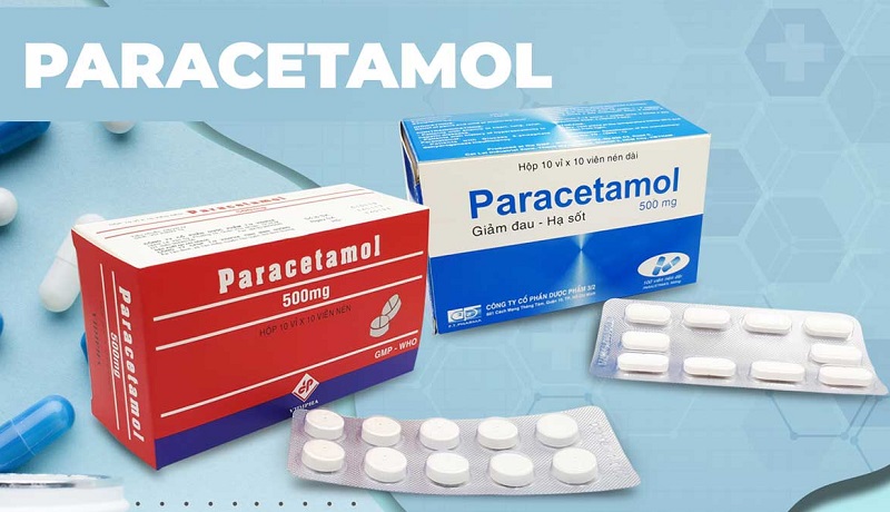 Thuốc paracetamol được dùng để hạ sốt khi điều trị F0 tại nhà 
