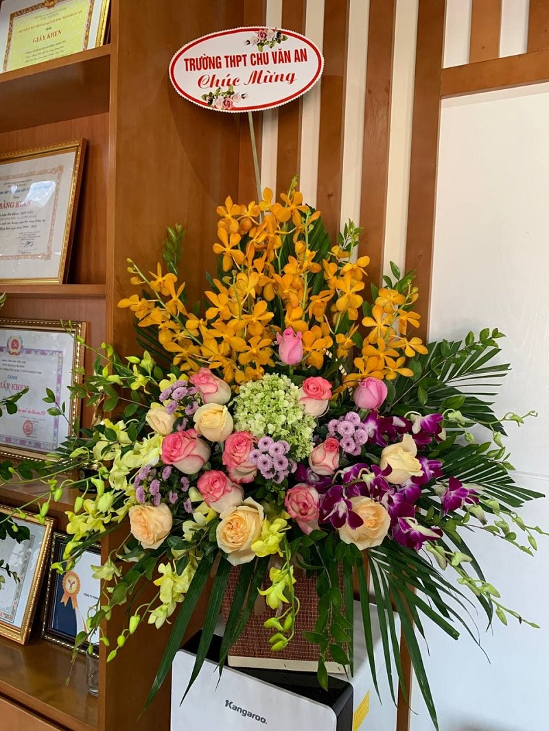 Trường THPT Chu Văn An gửi điện hoa chúc mừng Ngày Thầy thuốc Việt Nam