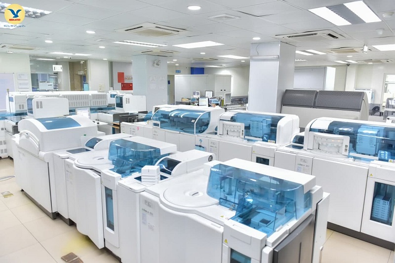 Hệ thống trang thiết bị hiện đại của Bệnh viện MEDLATEC
