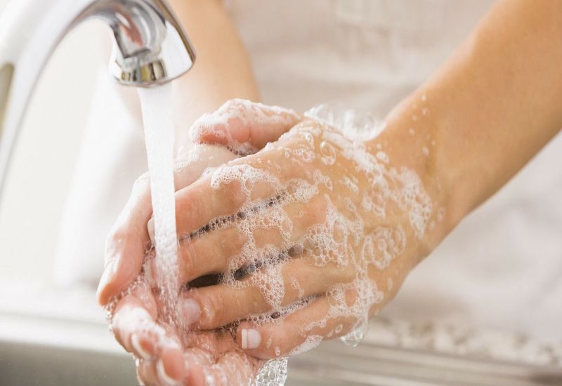 Hãy luôn vệ sinh tay thật sạch bạn nhé!
