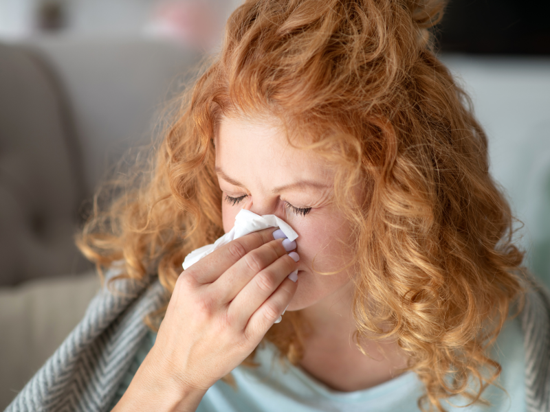 Cảm lạnh là nguyên nhân hàng đầu gây nghẹt mũi khó thở 