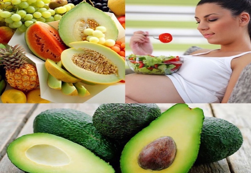 Hoa quả cung cấp nhiều vitamin và chất dinh dưỡng tốt cho mẹ bầu