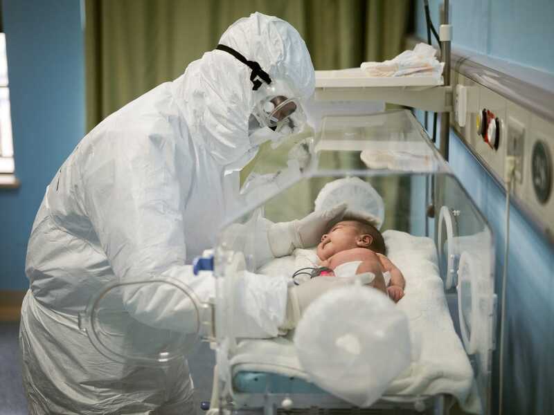 Trẻ sơ sinh bị Covid-19 có triệu chứng nặng cần đưa đến bệnh viện (ảnh: nguồn internet)