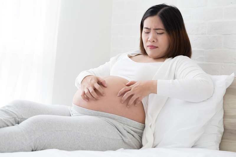Cẩn thận nổi mề đay ở phụ nữ mang thai có thể nguy hiểm
