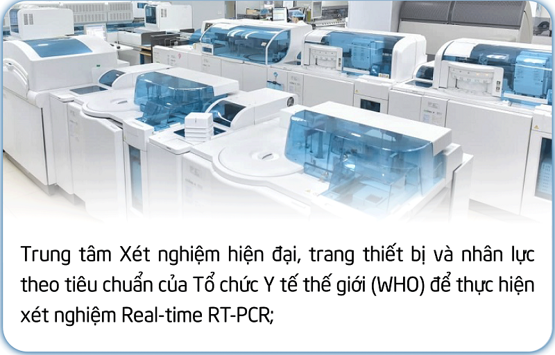 MEDLATEC là địa chỉ xét nghiệm PCR tại Quảng Ninh đáp ứng đầy đủ tiêu chuẩn về cơ sở y khoa và đội ngũ nhân lực thực hiện xét nghiệm